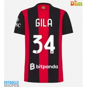 Billiga AC Milan Mario Gila #34 Hemmatröja Dam 2026-27 Kortärmad